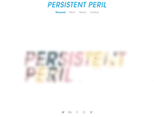 Tablet Screenshot of persistentperil.com